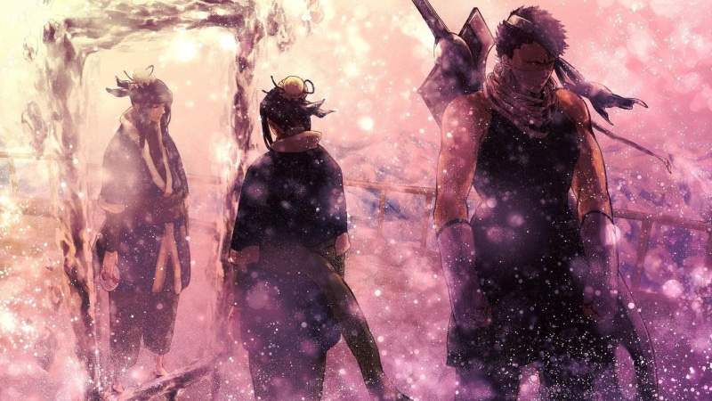 火影忍者白与桃地再不斩高清壁纸合集