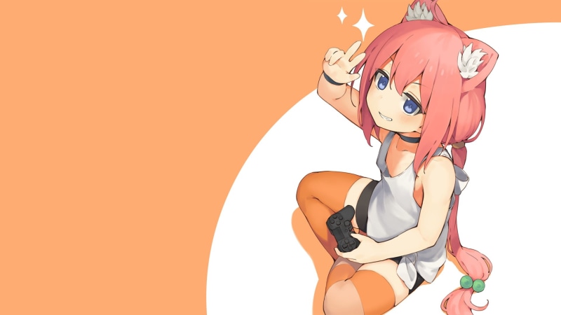 红发猫耳少女壁纸合集