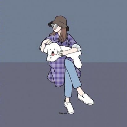 9张高清个性手绘女生卡通头像合集