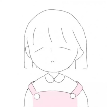 软萌简笔画小女孩头像 8张可爱高清女生头像来啦