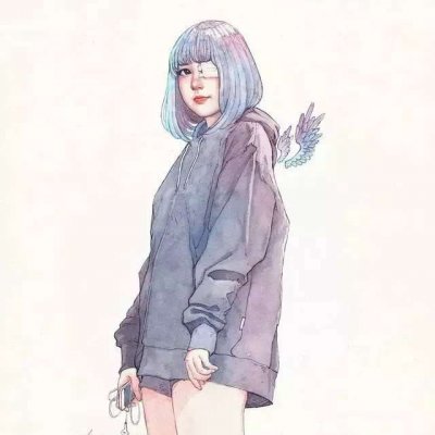 霸气酷感拉满！9张手绘女生头像高清合集