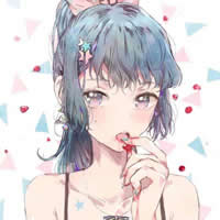 18张高清好看的女生动漫QQ头像合集