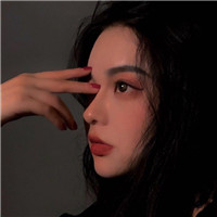 高清半脸女生头像合集 18张好看的半边脸女头素材