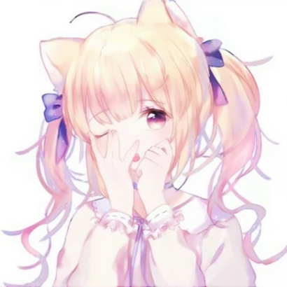 26张高清软萌妹动漫头像 可爱软妹风直接抱走