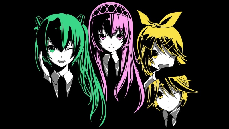 这四张高清壁纸分别是啥？快来看一眼！,初音未来,巡音露卡,镜音凛,半条命2,传送门,传送门2,狗狗骨骼,工作室,高清壁纸,黑色背景,特写,抠图,动漫,代表作品,骨架,艺术与手工艺,创意,1080P,室内,室内摄影,工作室拍摄,高清壁纸,以下这四张高清壁纸，风格和主题各有不同。