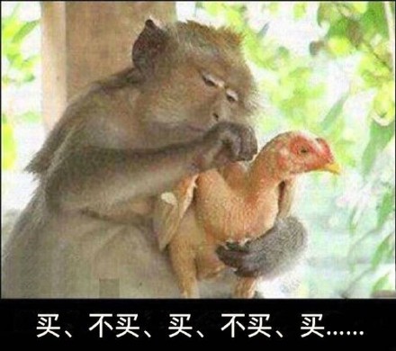 猴哥，放开那只鸡！这套犹豫表情包太上头了