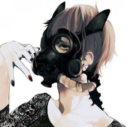 8张高清好看的冷酷风动漫女生微信头像