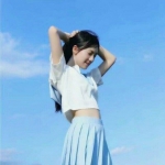 喜欢蓝色的女生看过来！12张清新可爱的浅蓝色QQ女生头像