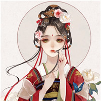 18张淡雅古风女子手绘头像 氛围感拉满的女生头像素材