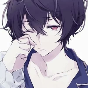 16张失落伤感风动漫男生头像 氛围感拉满的忧郁少年头像