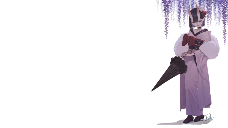 Fate系列酒吞童子和茨木童子壁纸合集 萌妹恶魔造型超吸睛