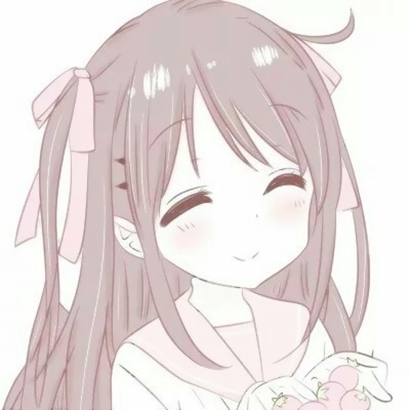 少女粉色系动漫头像合集 36张软萌可爱的粉色系二次元头像