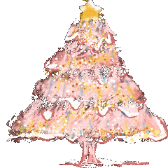 bling-bling圣诞树表情包来啦，斗图又有新素材啦