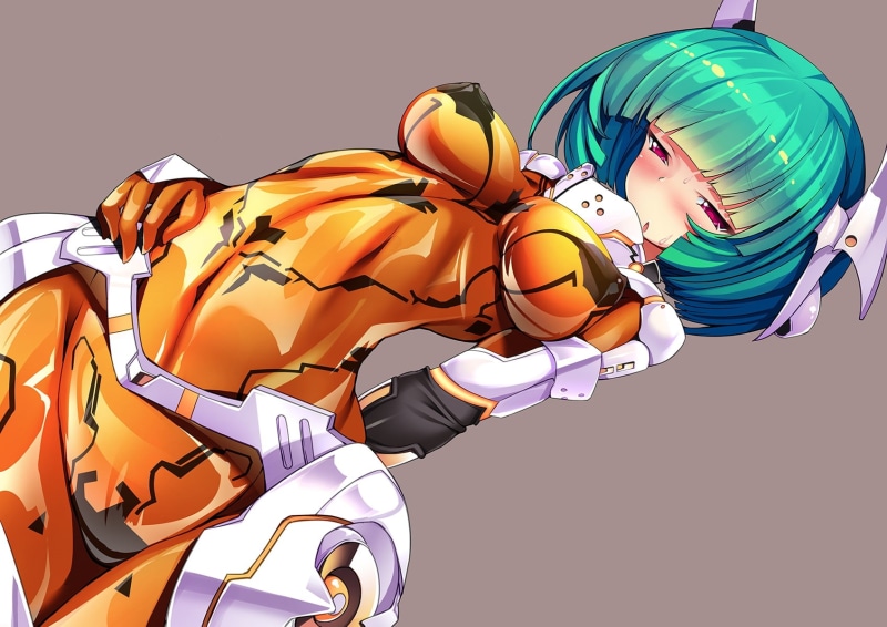 梦幻之星Online2 黑短发少女穿和服过膝袜 1080P高清手机壁纸