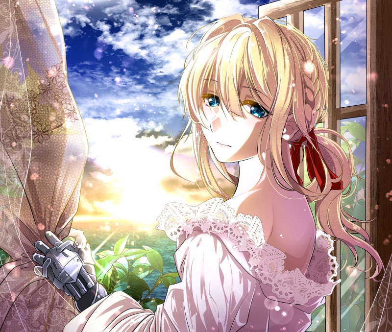 紫罗兰永恒花园壁纸推荐