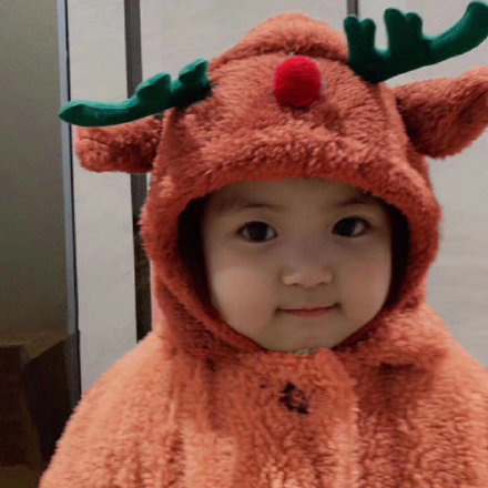 圣诞氛围感拉满！罗熙麋鹿主题头像合集