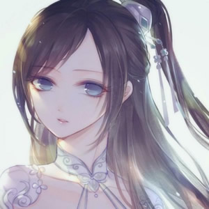 古风动漫女生团头（共6张）