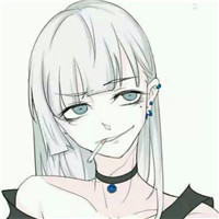 23张复古风二次元抽烟女生头像 氛围感拉满