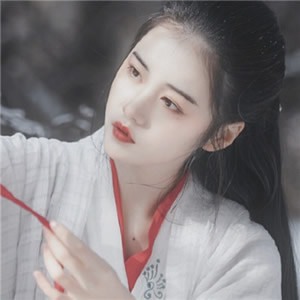14张超好看的白衣古风女生头像 高清又唯美