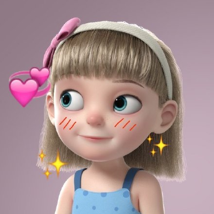 猛男看了都举手投降！这套3D软妹表情包也太Q了