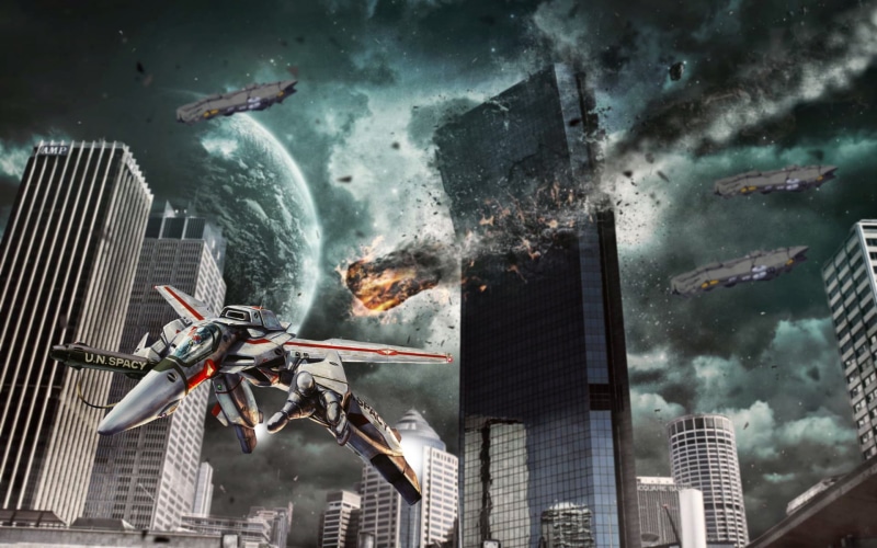 太空机甲经典壁纸合集！超时空要塞Robotech高清壁纸