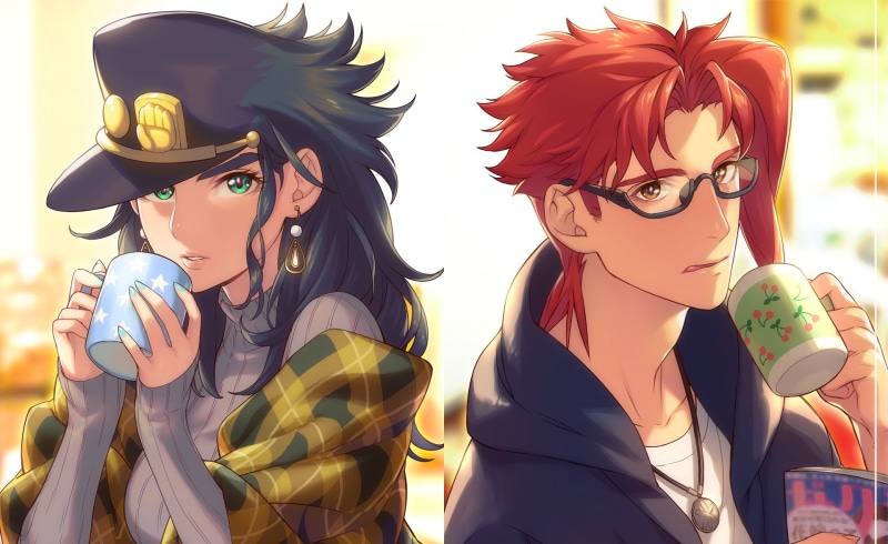 JOJO的奇妙冒险壁纸合集 空条承太郎&花京院典明