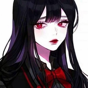 高清黑暗丧系动漫女头像 12张氛围感拉满