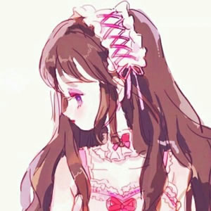 12张超治愈！小清新二次元闺蜜头像合集