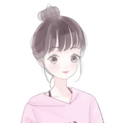 12张高清可爱的简约风女生动漫QQ头像