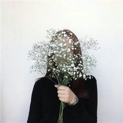 女生手捧满天星的高清唯美头像合集 12张氛围感拉满