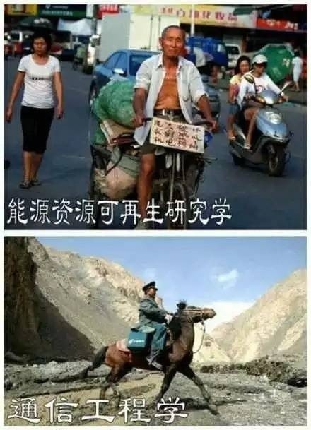 你的专业毕业能做什么？一组对比表情包帮你捋明白