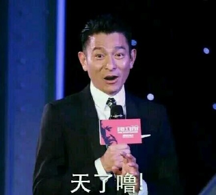 刘德华居然也是隐藏的表情包大户？