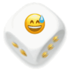 聊天斗图必备！摇骰子动图表情包合集