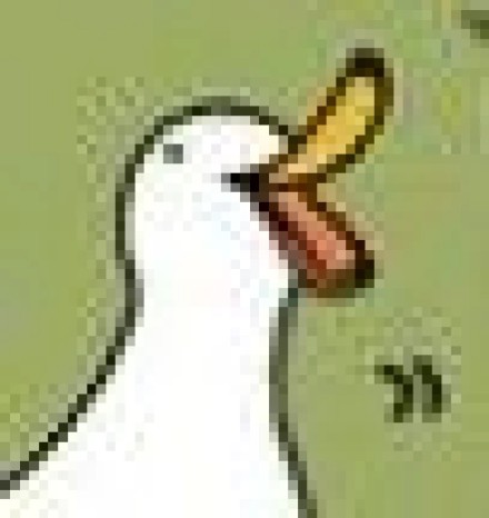 嘎嘎大笑的挨打鸭表情包火了