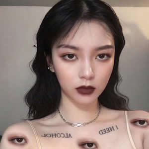 16张高清霸气冷酷风女生微信头像合集