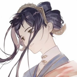 16张高清古风二次元动漫女头 好看的女生漫画头像