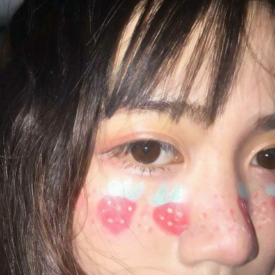 23张高清女生脸部局部特写头像合集