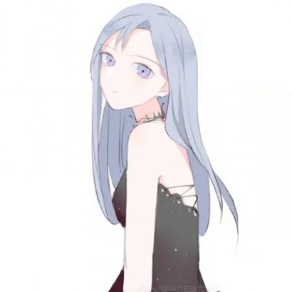 18张高清简约款！文艺动漫风女生头像合集