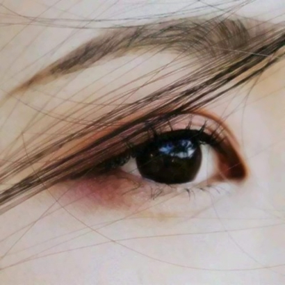 女生半张脸眼部部位头像 11张高清最新合集