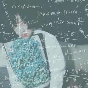 16张高清数字公式女生QQ头像 简约又好看