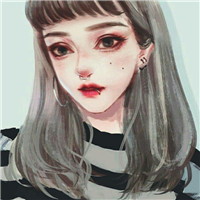 超拽又霸气！21张彩色手绘女生头像合集