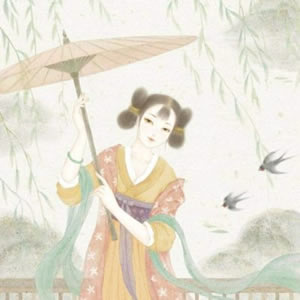 15张超绝古风手绘美女头像，氛围感直接拉满
