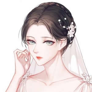 16张高清好看的女生个性简单手绘头像合集