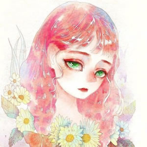 12张超治愈！小清新二次元闺蜜头像合集