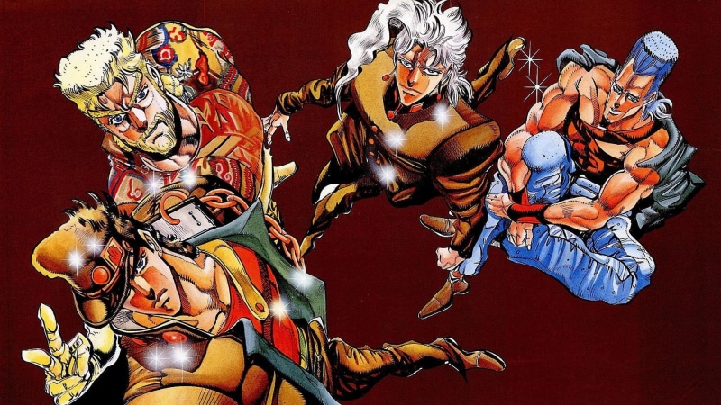 这组壁纸超带感！JOJO奇妙冒险全员高清美图