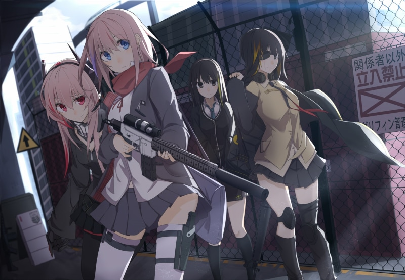 少女前线枪械少女高清壁纸合集