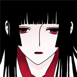 丧系红眼睛！12张高清黑暗风红眼动漫女生头像