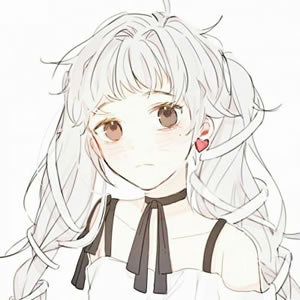 16张高清萌系动漫女生头像 软乎乎的可爱感直接拉满