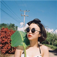 18张高冷霸气戴墨镜女生头像 自带气场的酷飒女孩头像合集