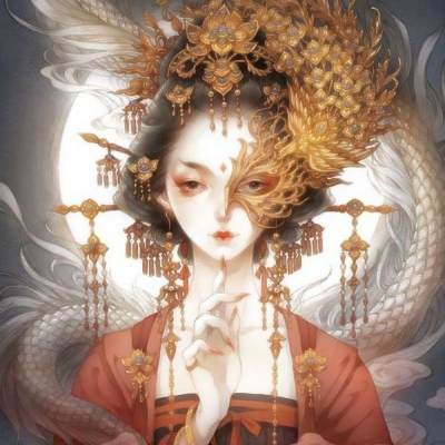 17张高清冷淡风动漫女生古风头像 氛围感拉满